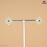BAVANY Elegant Green CZ Studs Collection