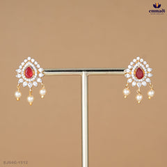 BINCY Premium Red CZ Studs