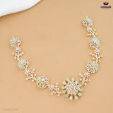 CHALANI Exquisite Green Gemstone Necklace