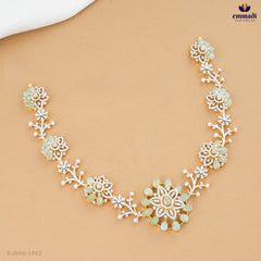 CHALANI Exquisite Green Gemstone Necklace
