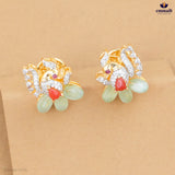 CHANDANY Silver Jewellery: Multi Gemstone Studs