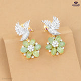 Chandhini Elegant Green Gemstone Hangings