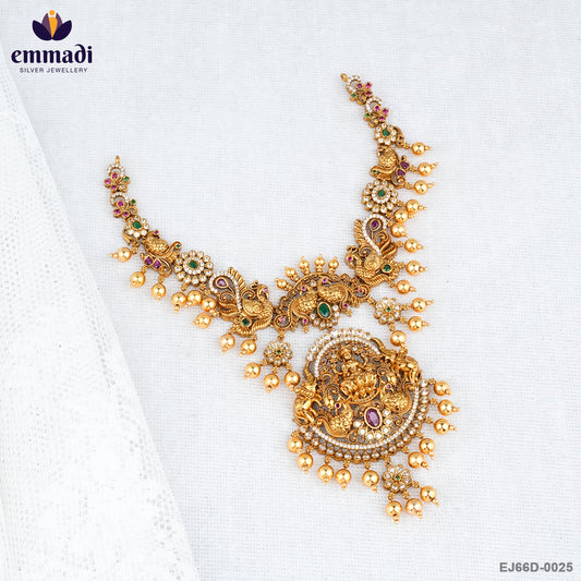Sahara Captivating Multi-Colored Nakshi Necklace