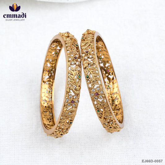 Sunanda Exquisite Multi-Colored Stone Bangles