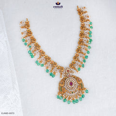 JOSHNA Exquisite Red Stone Necklace Collection