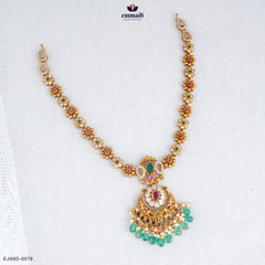 JOWAKI Elegant Multi-Stone Silver Necklace