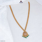 KAJJALI Exquisite Long Necklace with Multi Stones