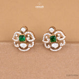 Gulfsal Victorian Green Studs for Elegance