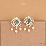 Gali Elegant CZ Pendant and Gajala Chic Premium CZ Studs