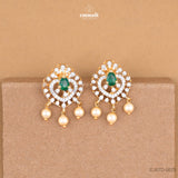 Foranta Elegant CZ Pendant and Fooljhnah Premium CZ Studs