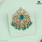 Falguni Elegant Victorian Green Pendant