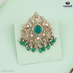 Falguni Elegant Victorian Green Pendant