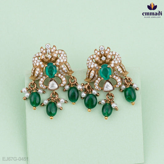 Kirti Exquisite Green Victorian Hangings