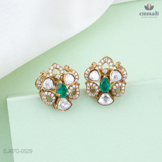 Sonal's Victorian Green Studs