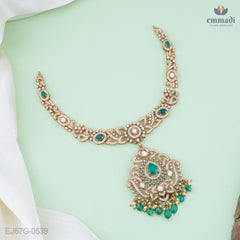 Tulsi Victorian Green Necklace Collection