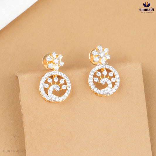 ABHAH Exquisite Green CZ Hangings
