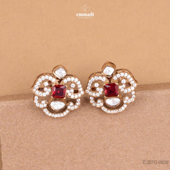 Website Beauty in Victorian Red Studs