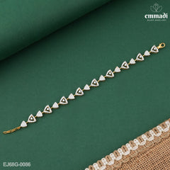 Anjana's Premium White CZ Bracelet