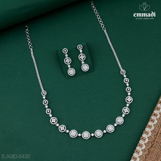 Ratmo Premium CZ White Necklace