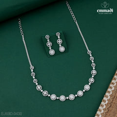Ratmo Premium CZ White Necklace
