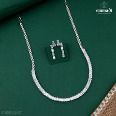 Ramli Premium CZ White Necklace