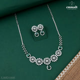 Ramkali Premium CZ Green Necklace