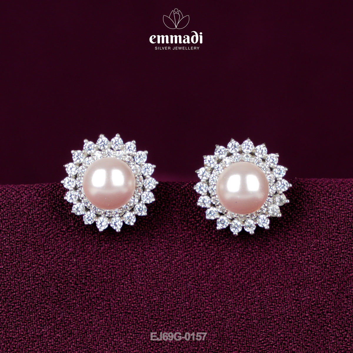 SMARITI: Premium CZ White Studs