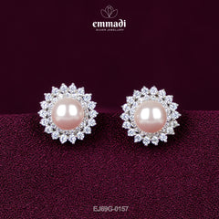 SMARITI: Premium CZ White Studs