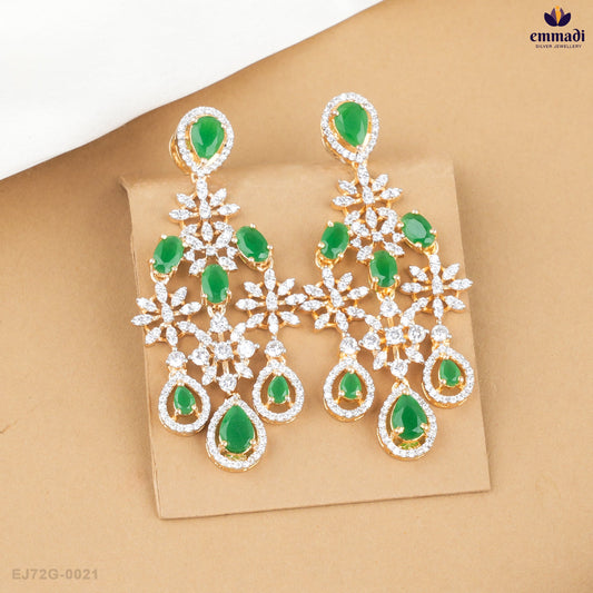 ACHU Premium Green CZ Hangings