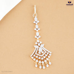 AGNIKAA Premier White CZ Silver Jewellery