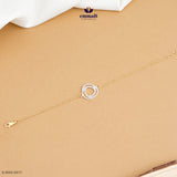 CHANDRABHAGA Elegant White CZ Bracelet