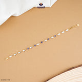CHAUNDRA Exquisite Blue CZ Bracelet