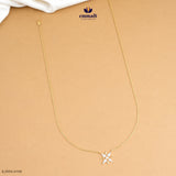 CHITRAREKHA Exquisite White CZ Chain