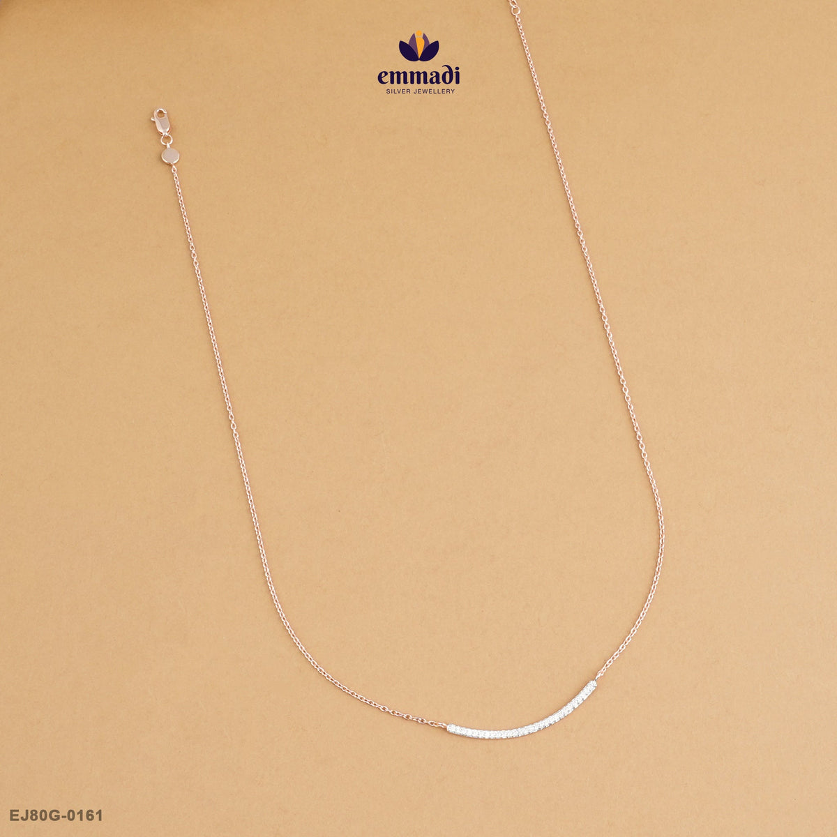 CHYTRAH Elegant White CZ Chain Jewellery