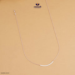 CHYTRAH Elegant White CZ Chain Jewellery
