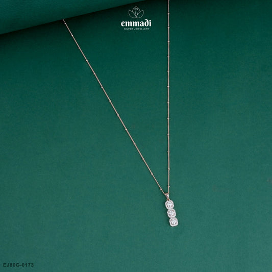 DAEVA Exquisite White CZ Chain Jewelry