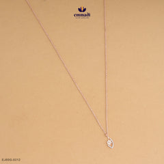 DAMYANTI Elegant White Fancy Chain Jewellery