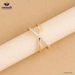 DARANEE Elegant White Fancy Ring