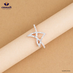 DARANI Exclusive White CZ Ring Collection