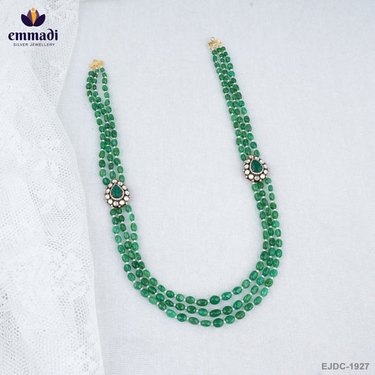 ALPA Victorian Long Necklace - Green Elegance