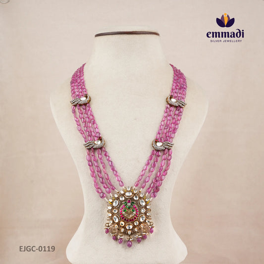 Nehal Victorian Multi Long Necklace