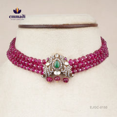 Prital Victorian Red Choker