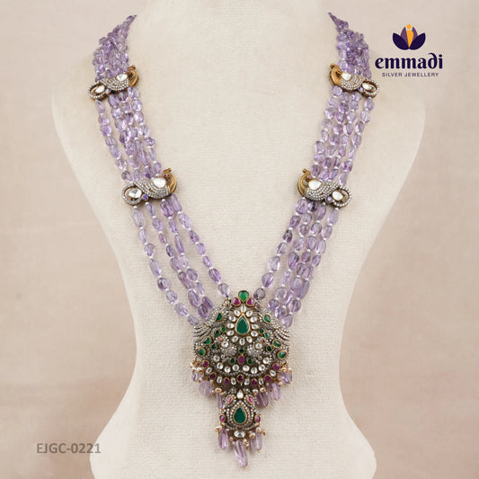 Jhilmil Victorian Multi Long Necklace