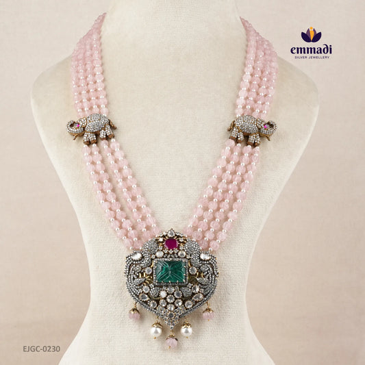 Chandanpal Victorian Multi Long Necklace