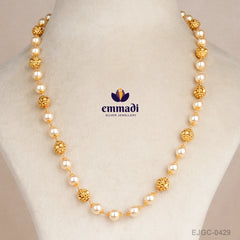 Khagen Pearls White Chain