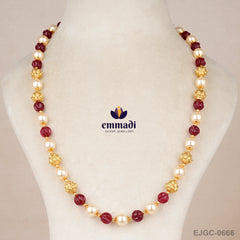 Gianleen Beads Red Chain