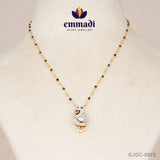 Kulroop Nallapusalu Pink Chain