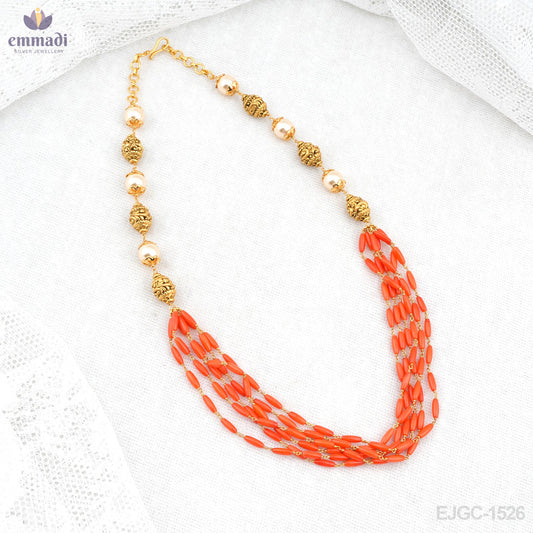 Sargam Stunning Chain Corals Jewelry