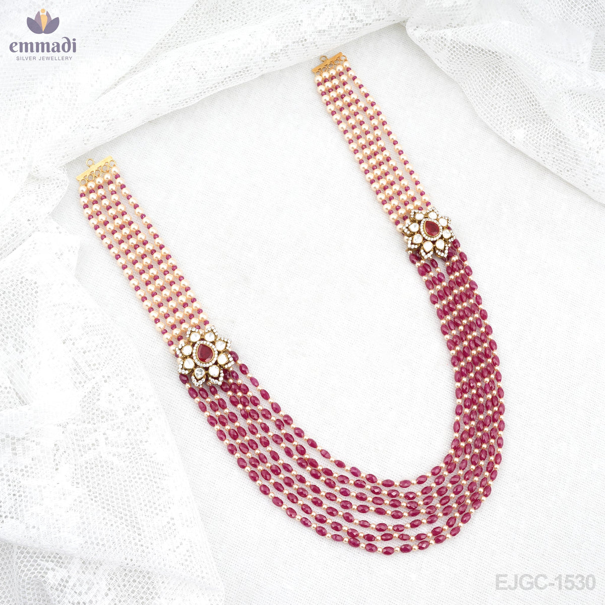 Siddhi Long Necklace Victorian Elegance