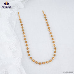 AMBUDA Elegant Chain Nakshi Gold Jewellery